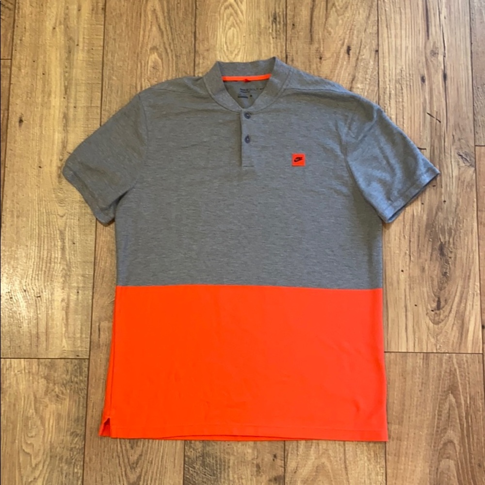 Nike golf polo blade collar